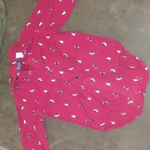 Children's place  penguin dress shirt